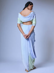 The Micro Floral Draped Set