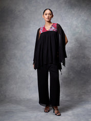 The Trickle Draped Top and Pant Set