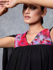 The Trickle Draped Top and Pant Set