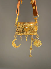 Suraj Chacha & Chanda Mama Leather Belt - Nano Bag