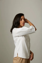 Katha Stitch Pleat Shirt With Katha Stitch Pants