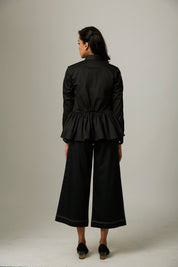 Formal U Gather Top With Katha Stitch Pants
