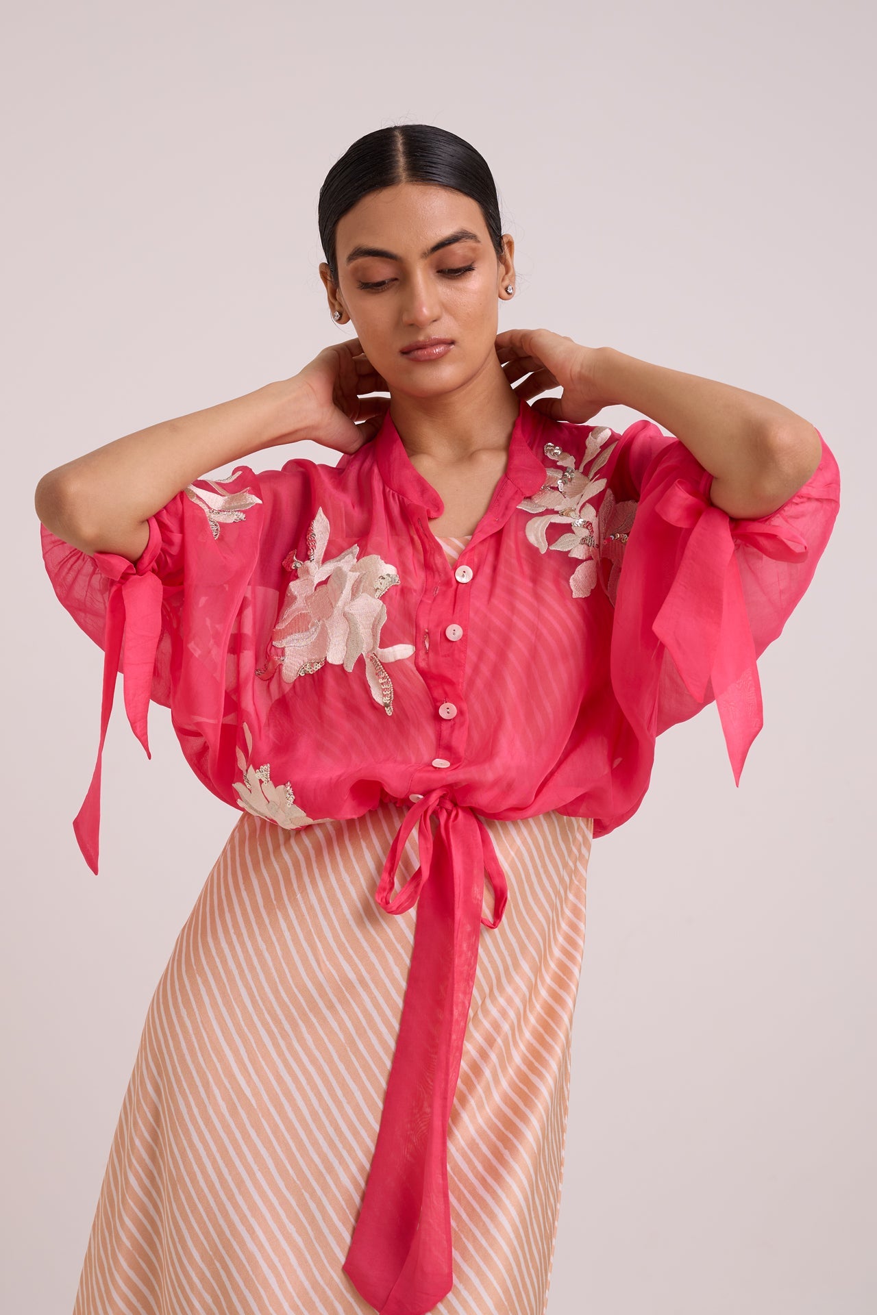 Emery Sheer Bomber & Slip Dress