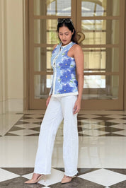 Iris Bloom Top
