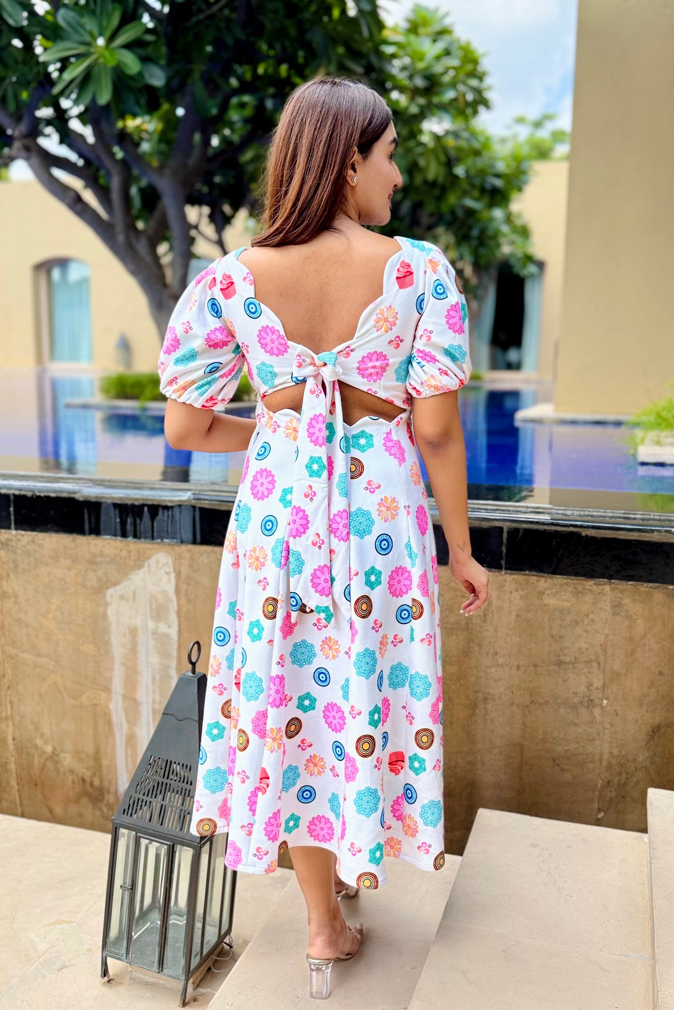 Candy Scalloped Dress