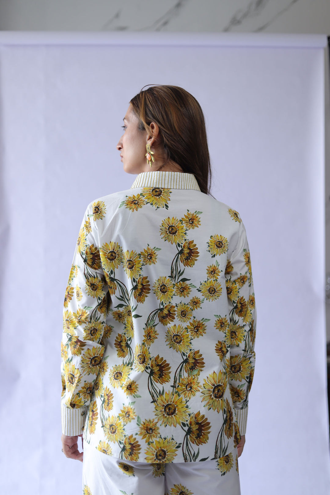 Sunflower Poplin Shirt
