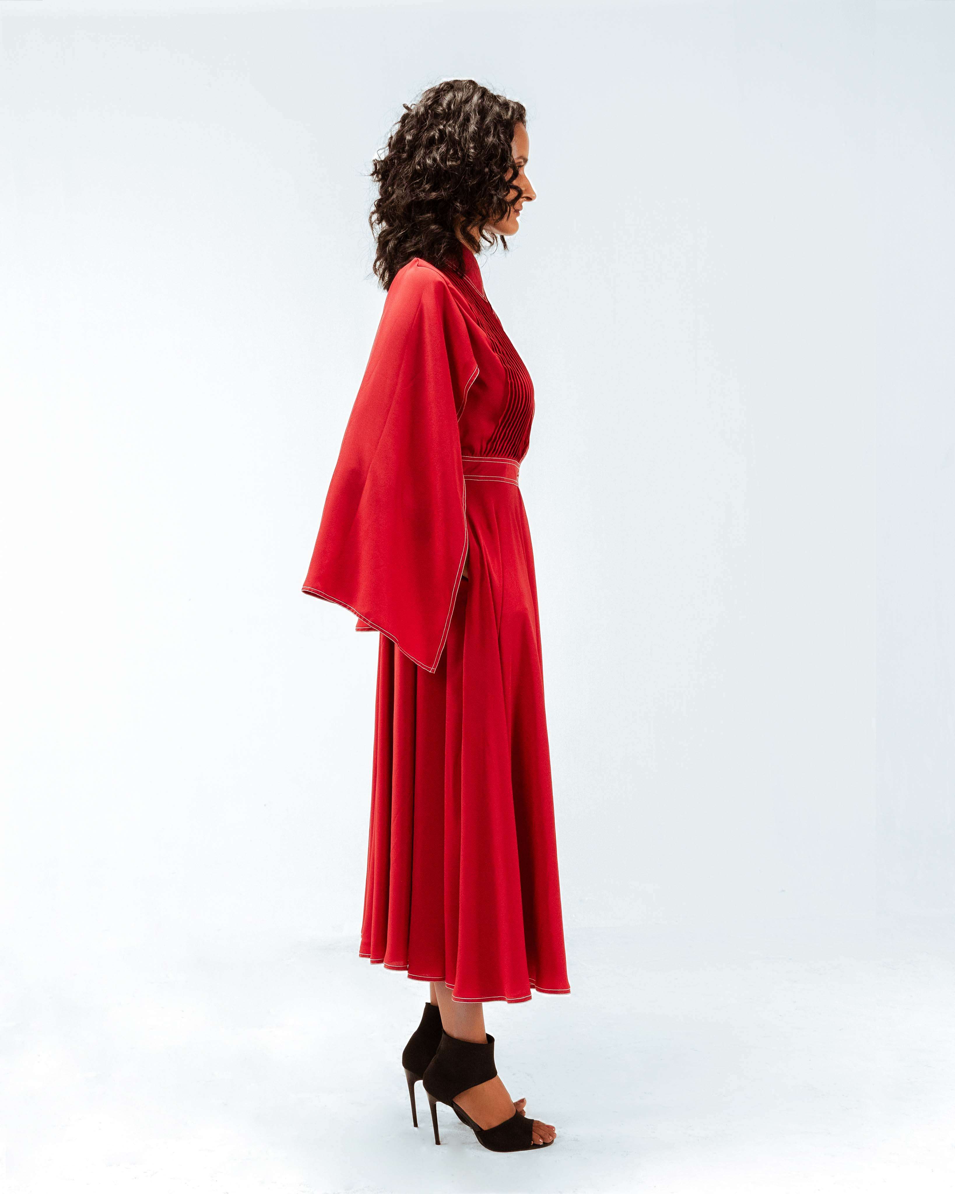 Selma Crepe Dress - Leh Studios