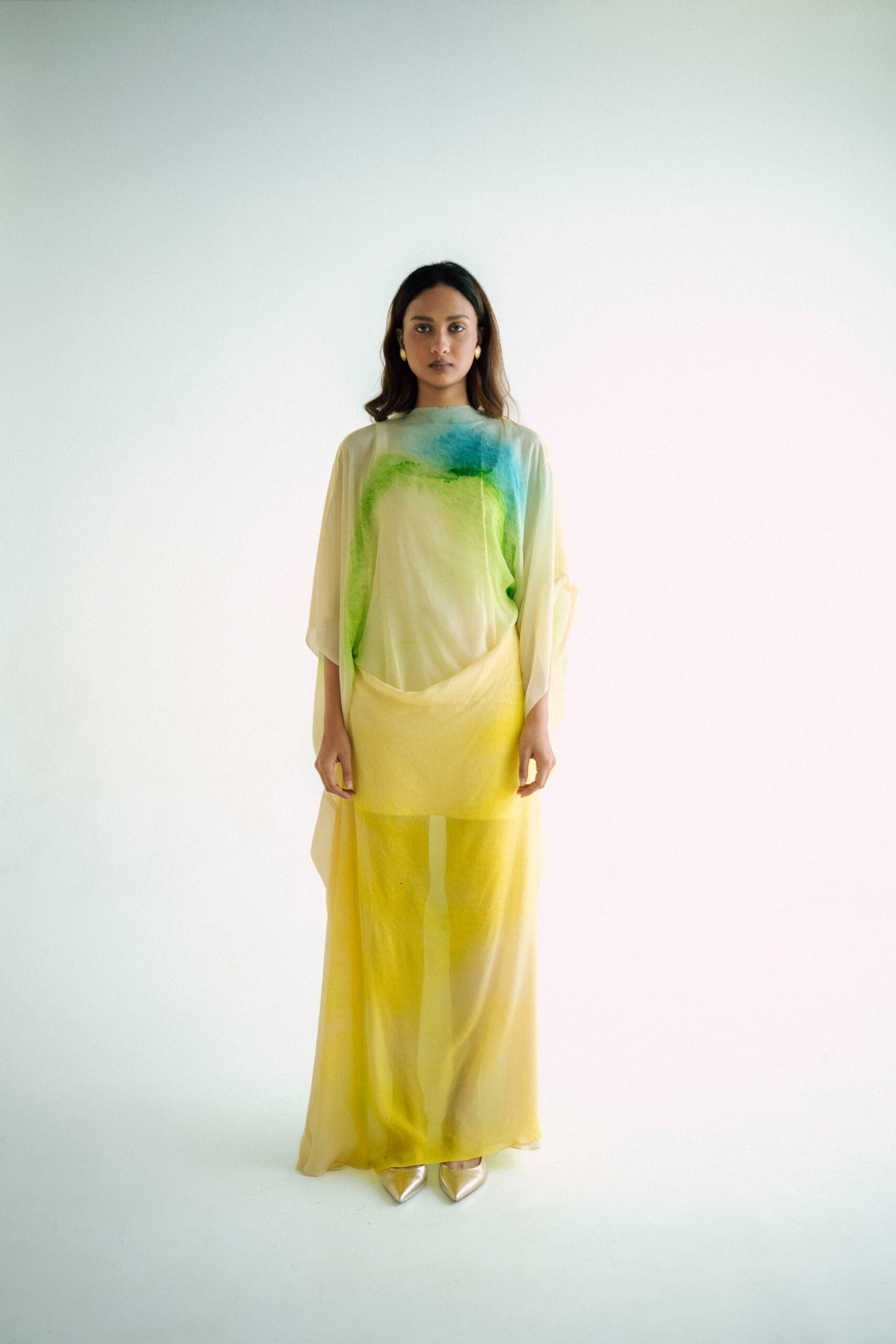 Early Light Draped Dress