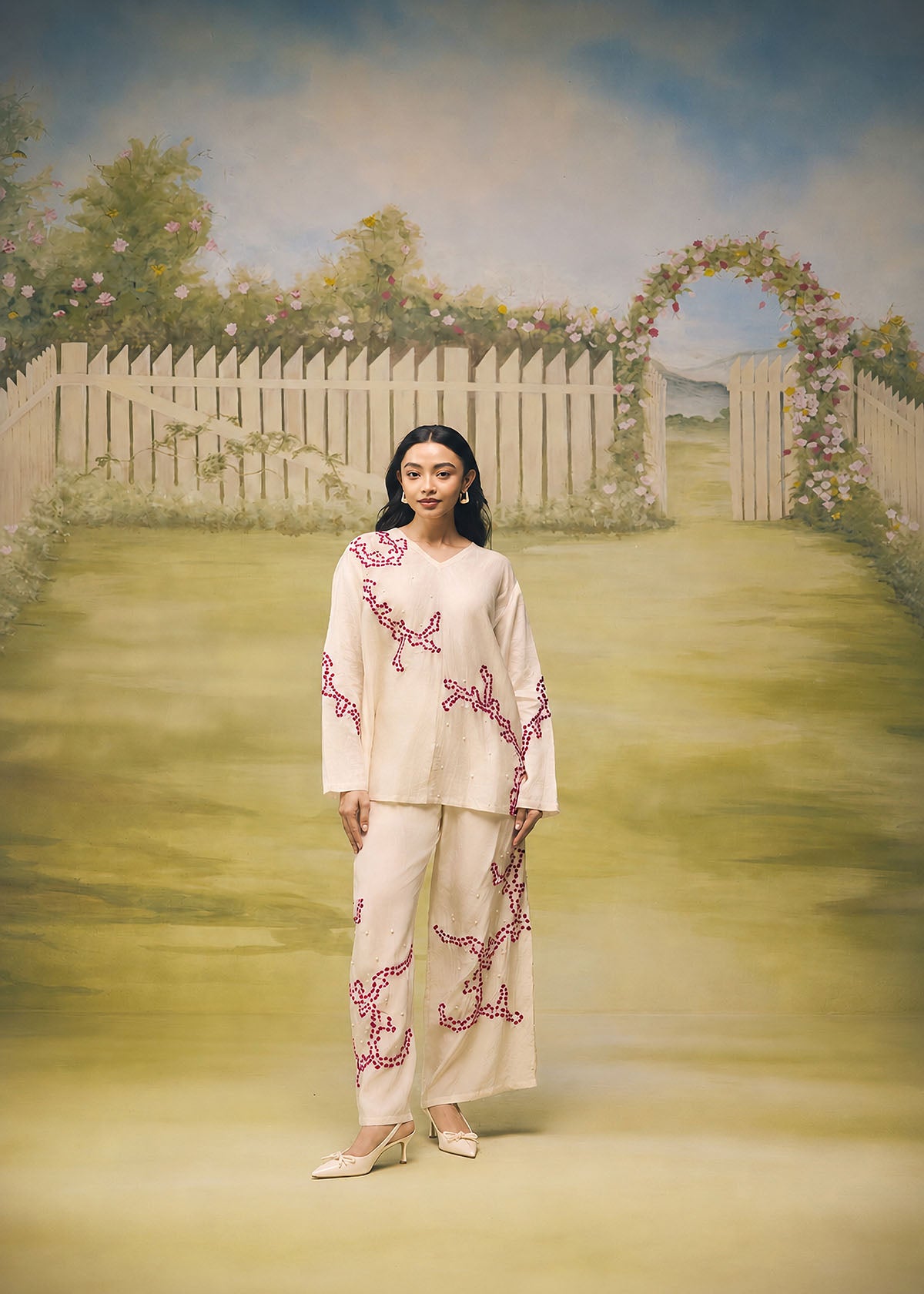 Berry Bloom Easy Co-ord Set