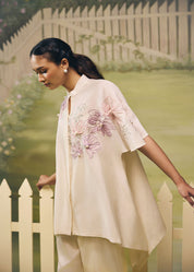 Fleur Sketch Lounge Set Veiled Ink