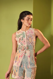Pastel Cloud Lace Co-Ord