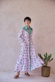Lilac Dot Meadow Dress