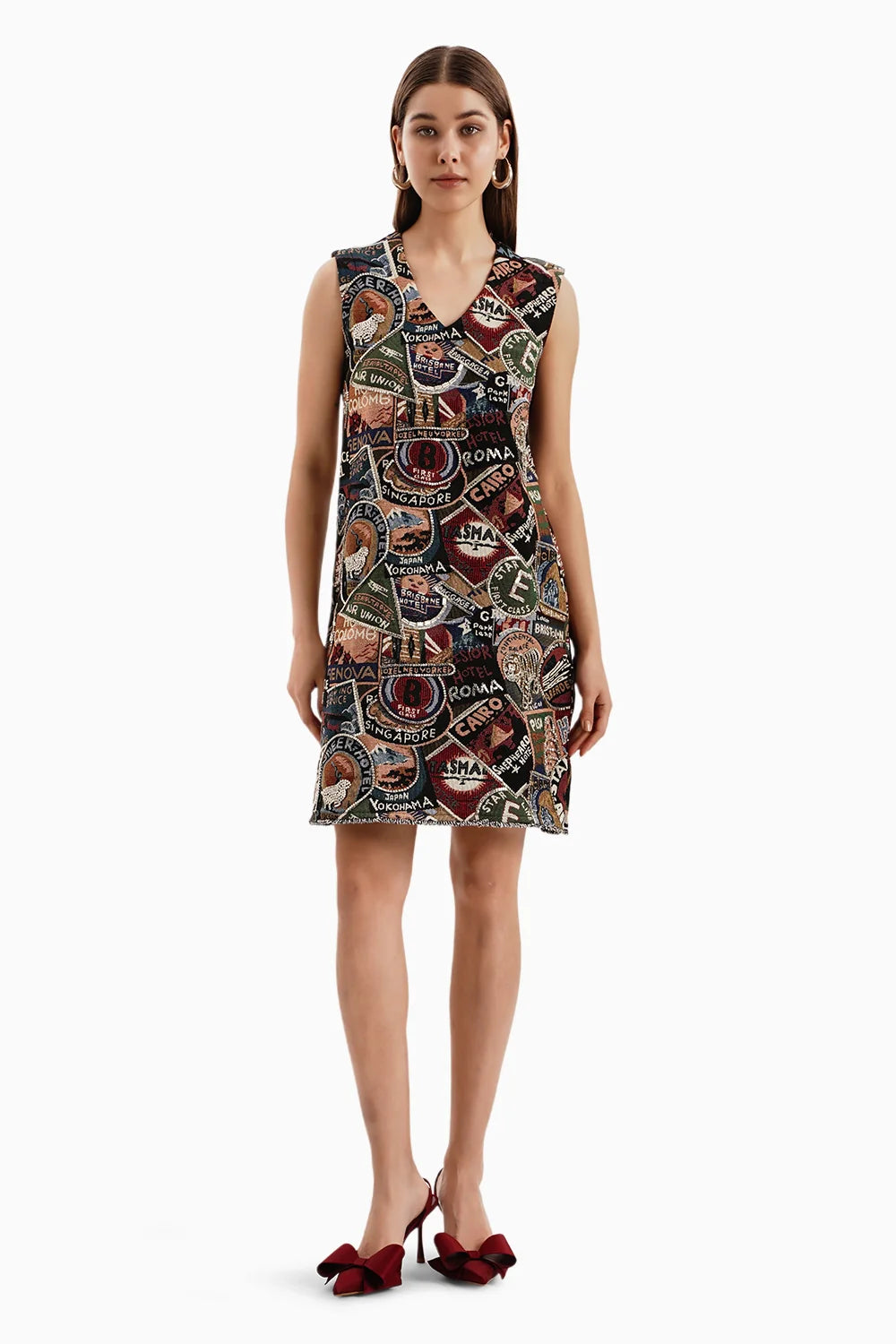 Stamp Magazine Jacquard Dress