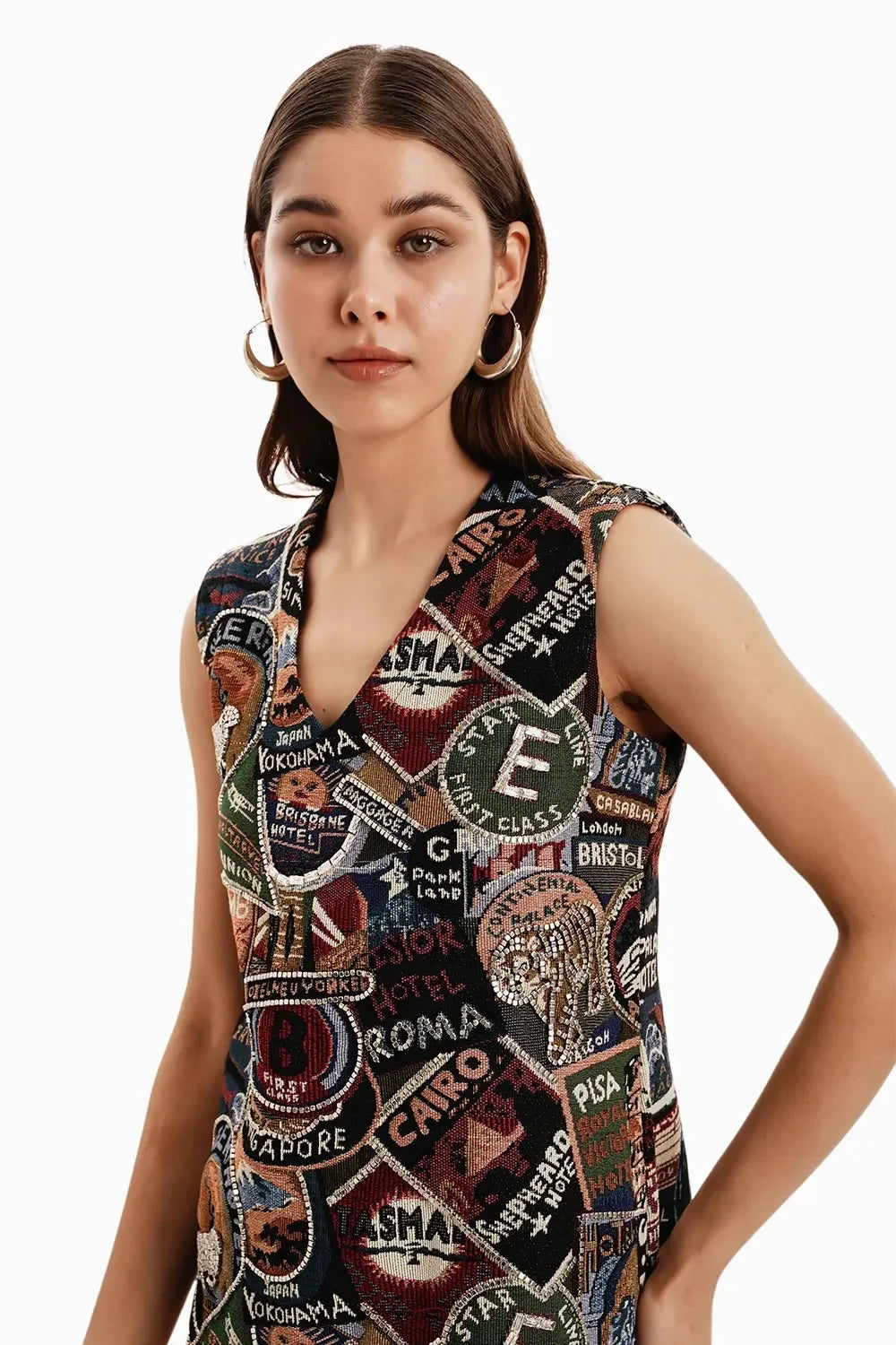 Stamp Magazine Jacquard Dress