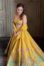 Isha Multani in Dusk Lehenga Set
