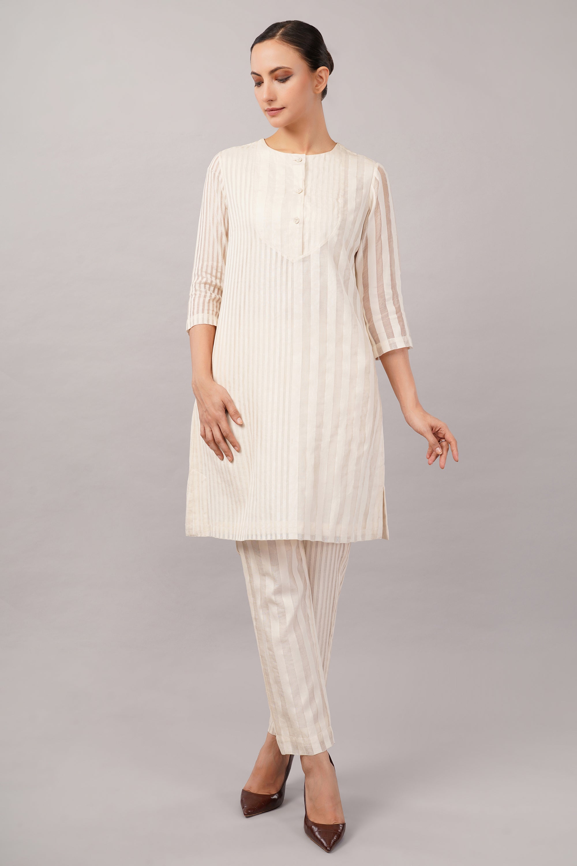 Maheswari Stripe Dress