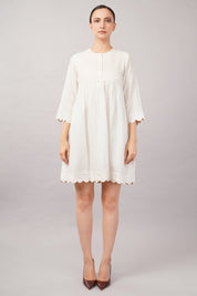 Scallop Dress