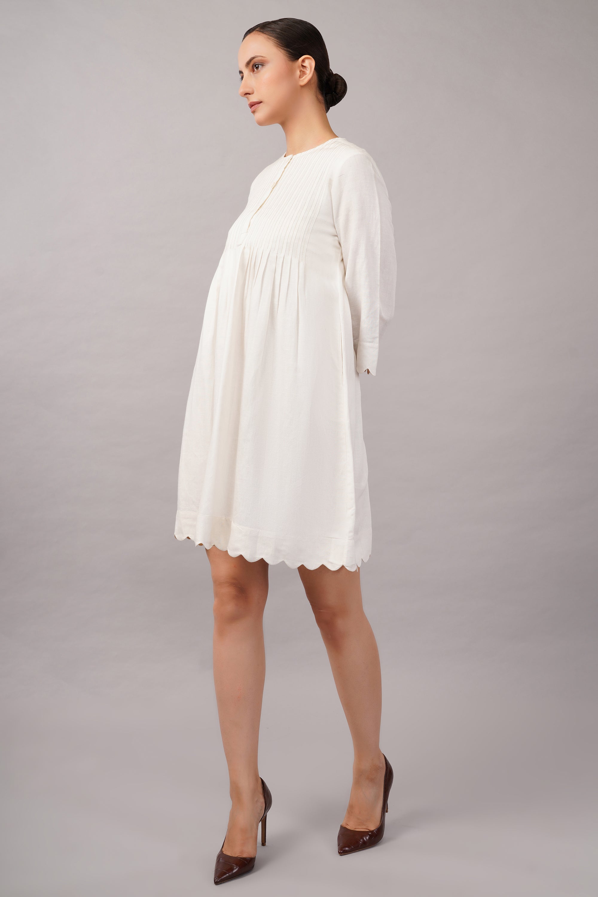 Scallop Dress