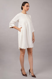 Scallop Dress
