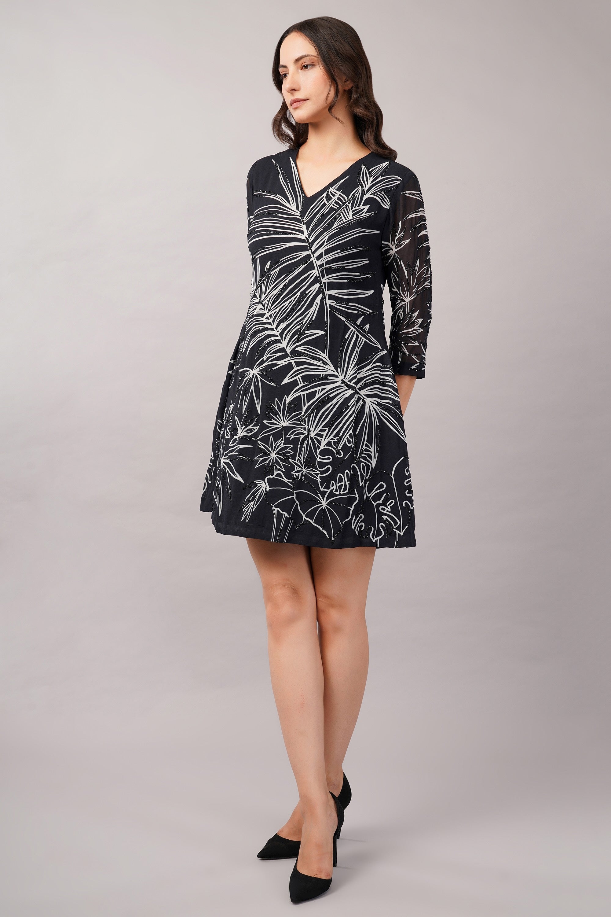 Jungle Print Dress