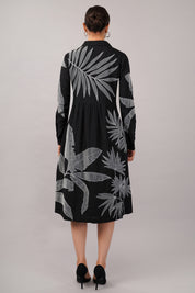 Leaf Applique Dress