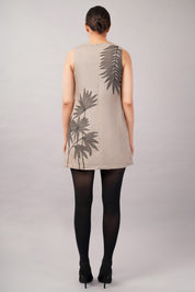 Leaf Applique Dress