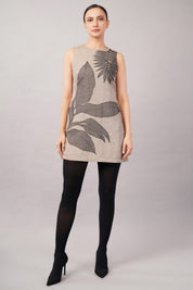 Leaf Applique Dress