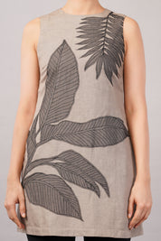 Leaf Applique Dress