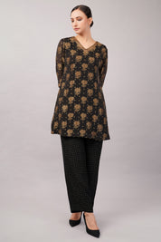 Floral Brocade Dress