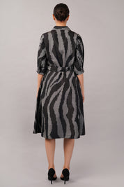 Zebra Ikat Dress
