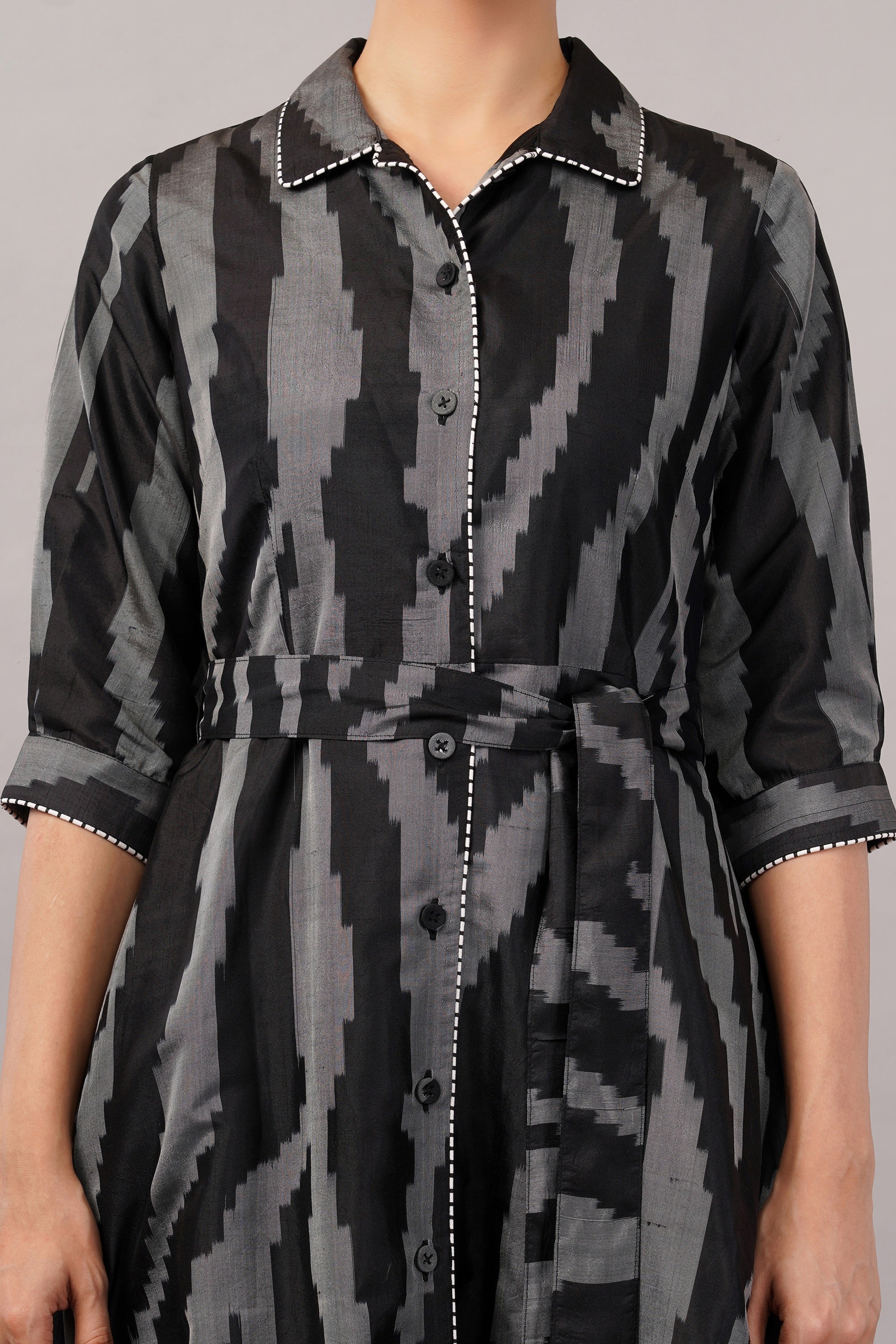 Zebra Ikat Dress