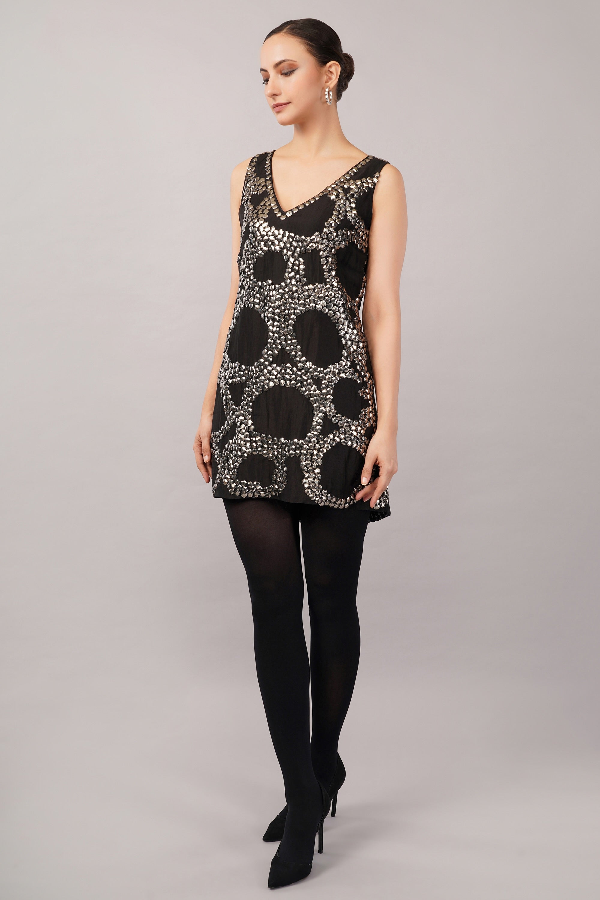 French Cut Rings Dress