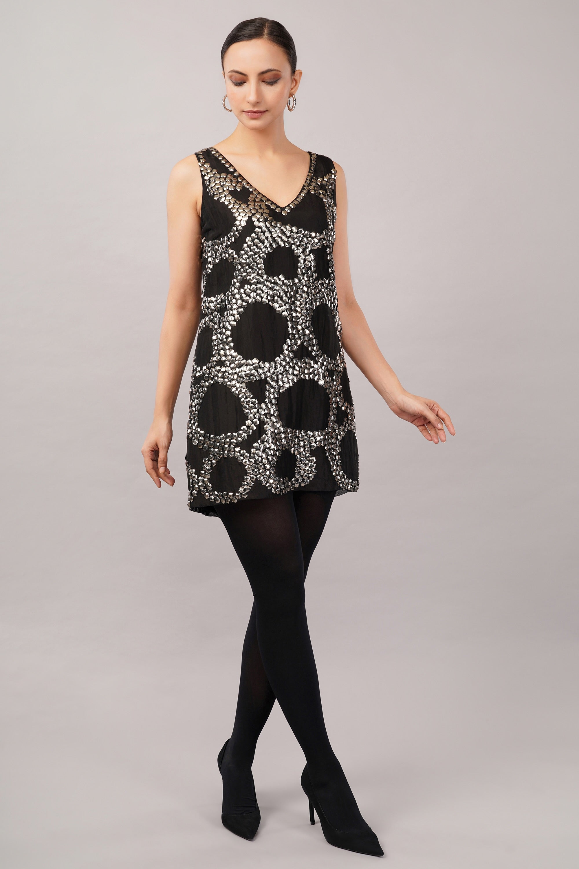 French Cut Rings Dress
