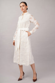 French Cut Rings Dress