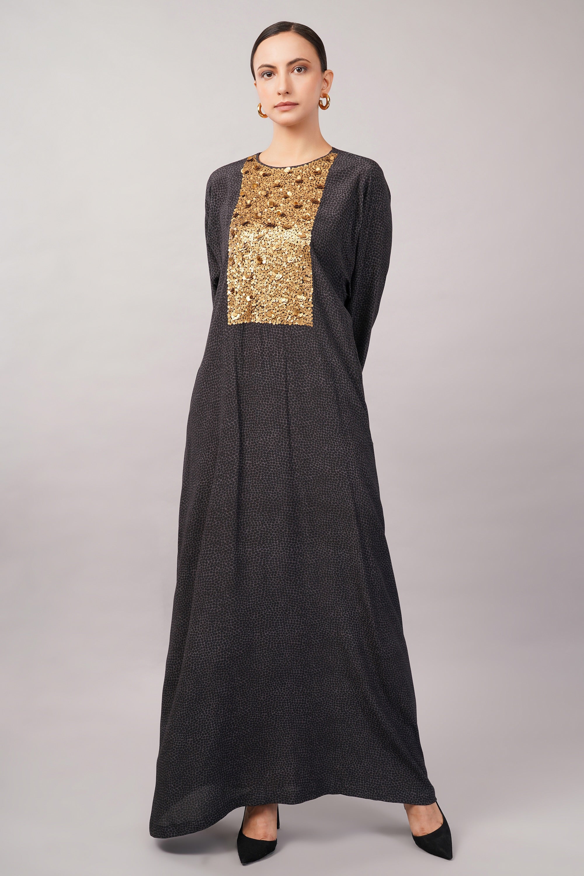 Dot Print Kaftan