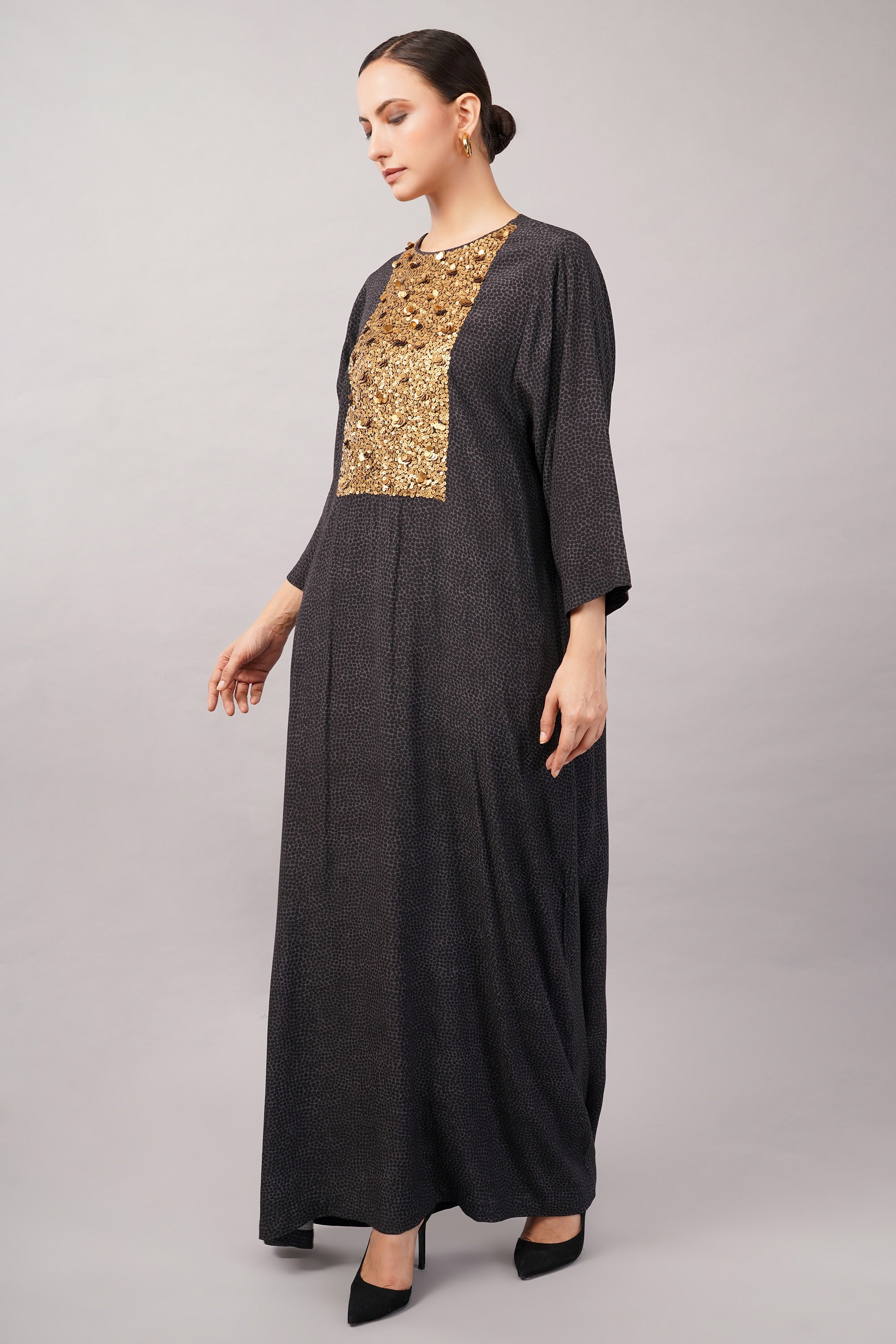 Dot Print Kaftan