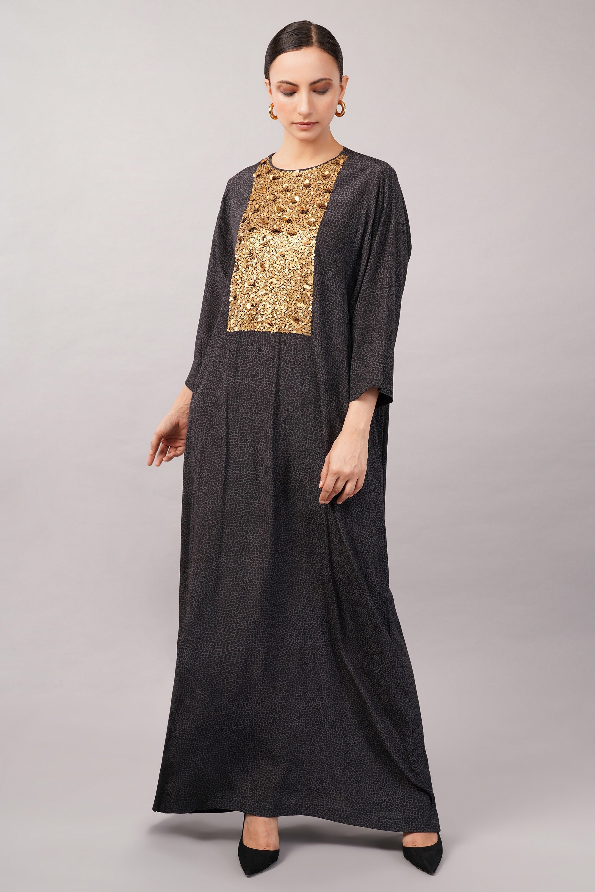 Dot Print Kaftan