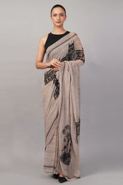 Architecture Print Saree