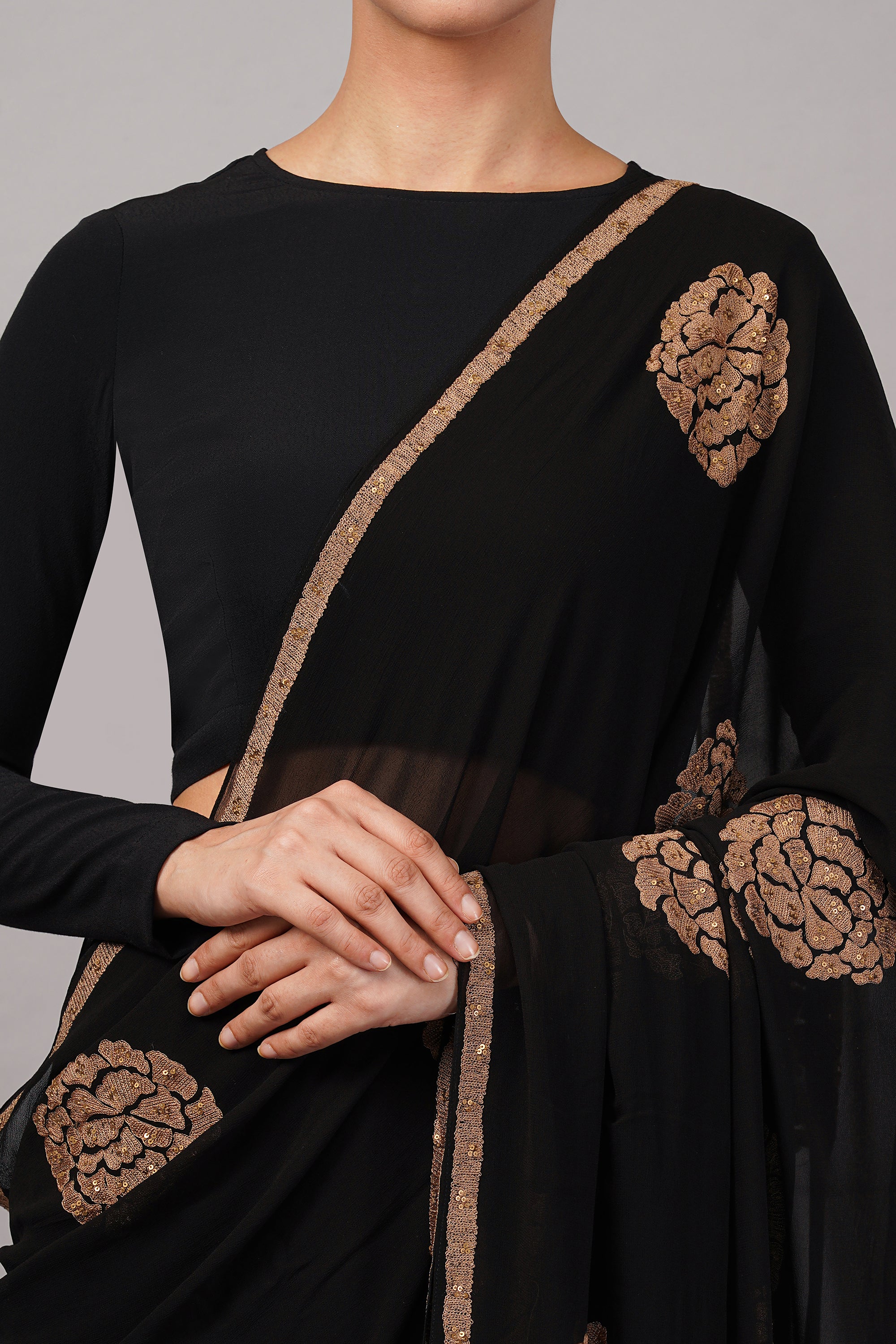 Aari Flower Saree
