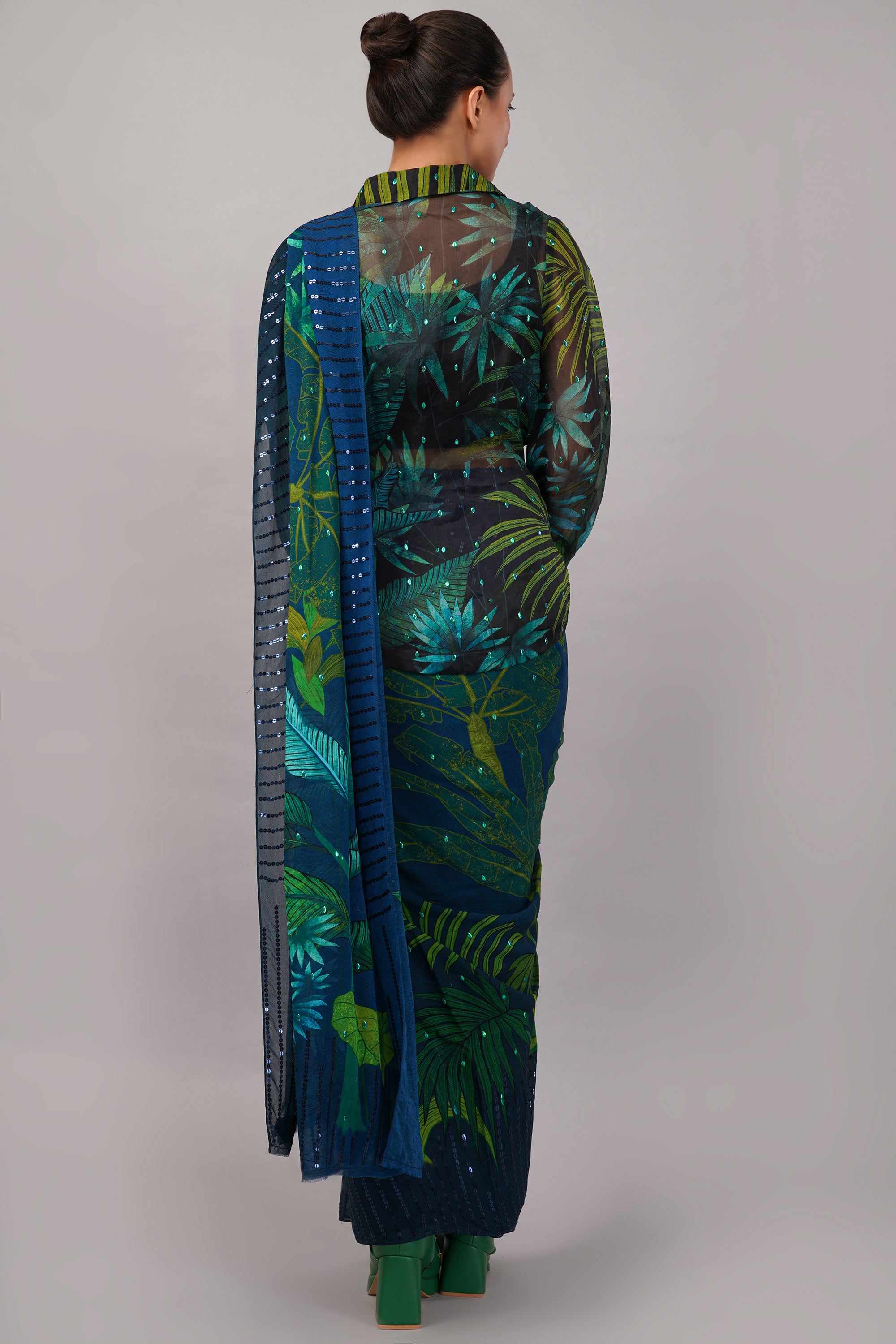 Jungle Organza Saree