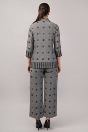 Dot Cutwork Shirt