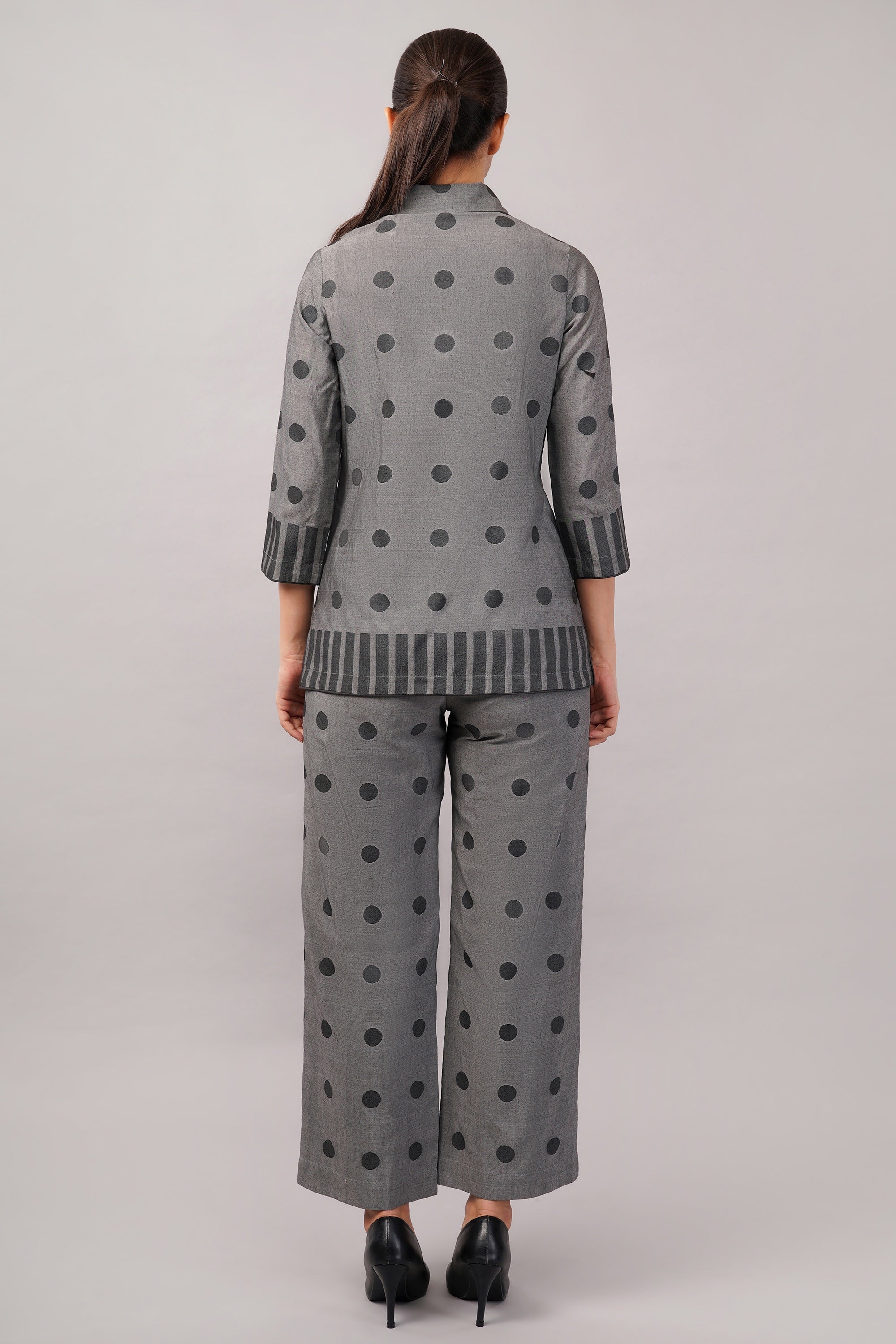 Dot Cutwork Shirt