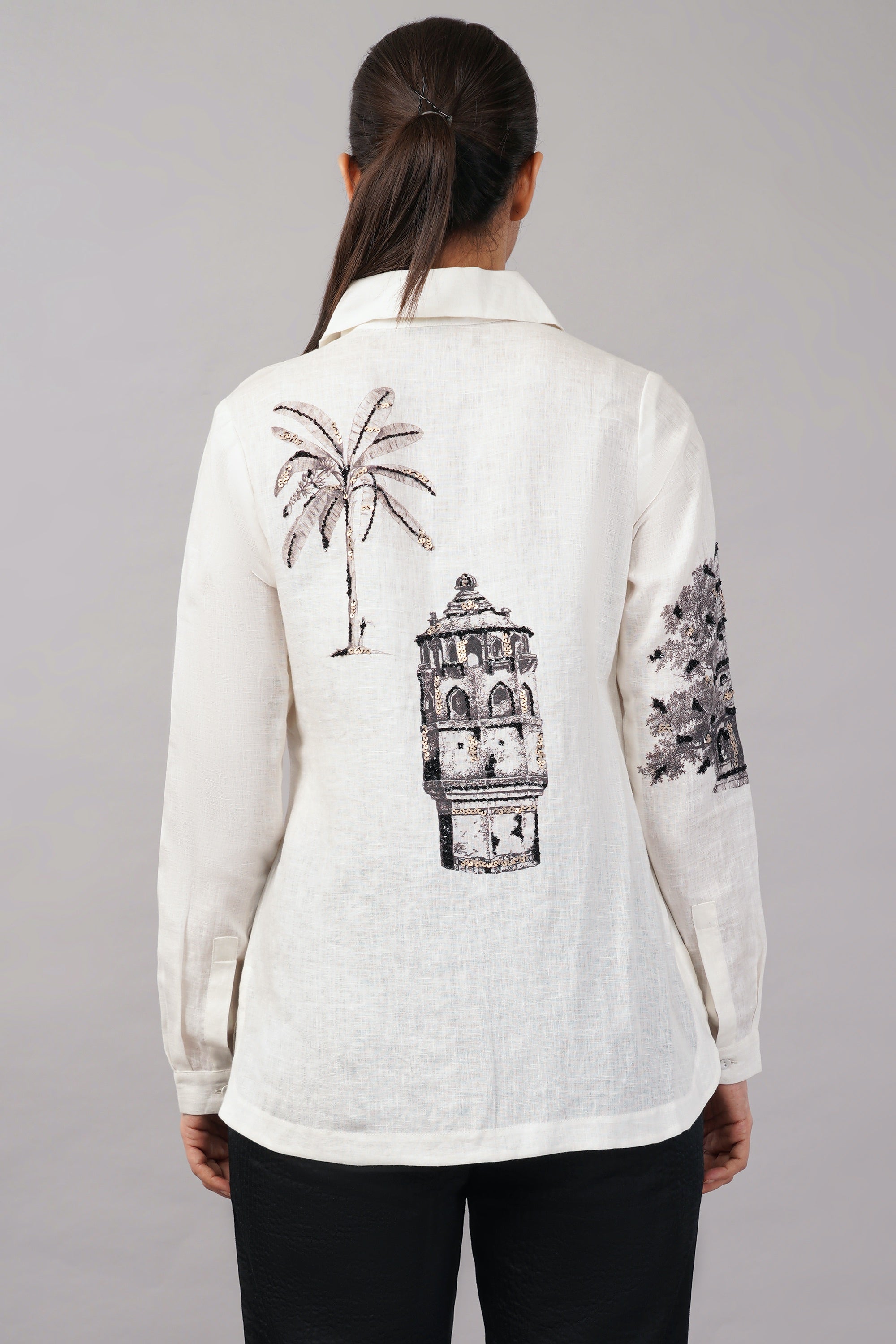Architecture Print Shirt
