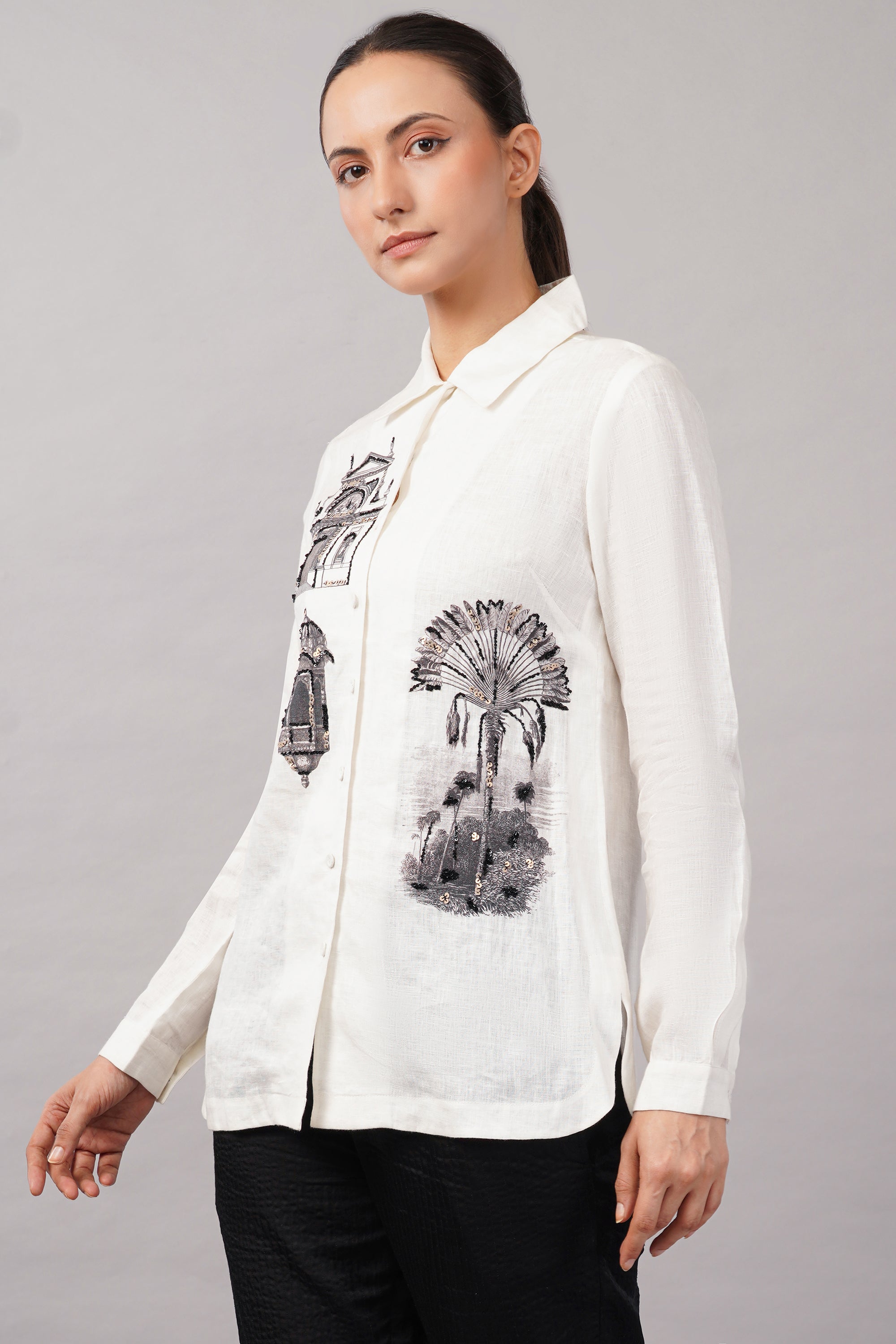 Architecture Print Shirt