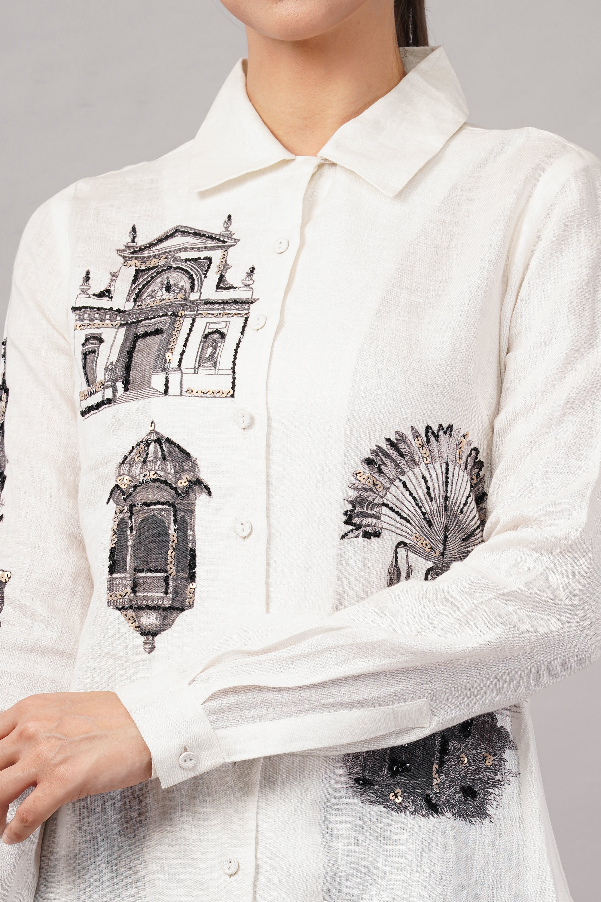Architecture Print Shirt