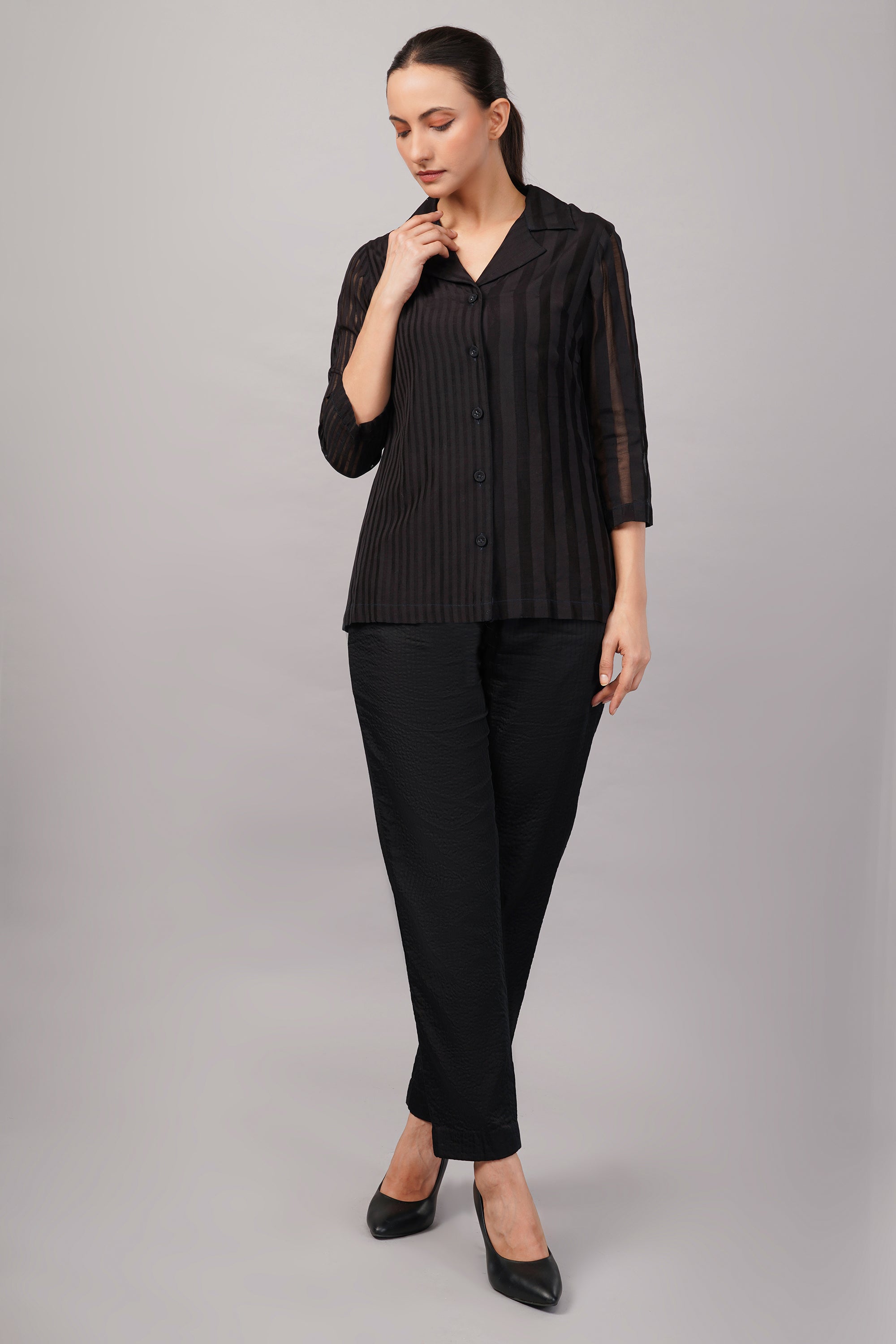 Maheswari Stripe Shirt