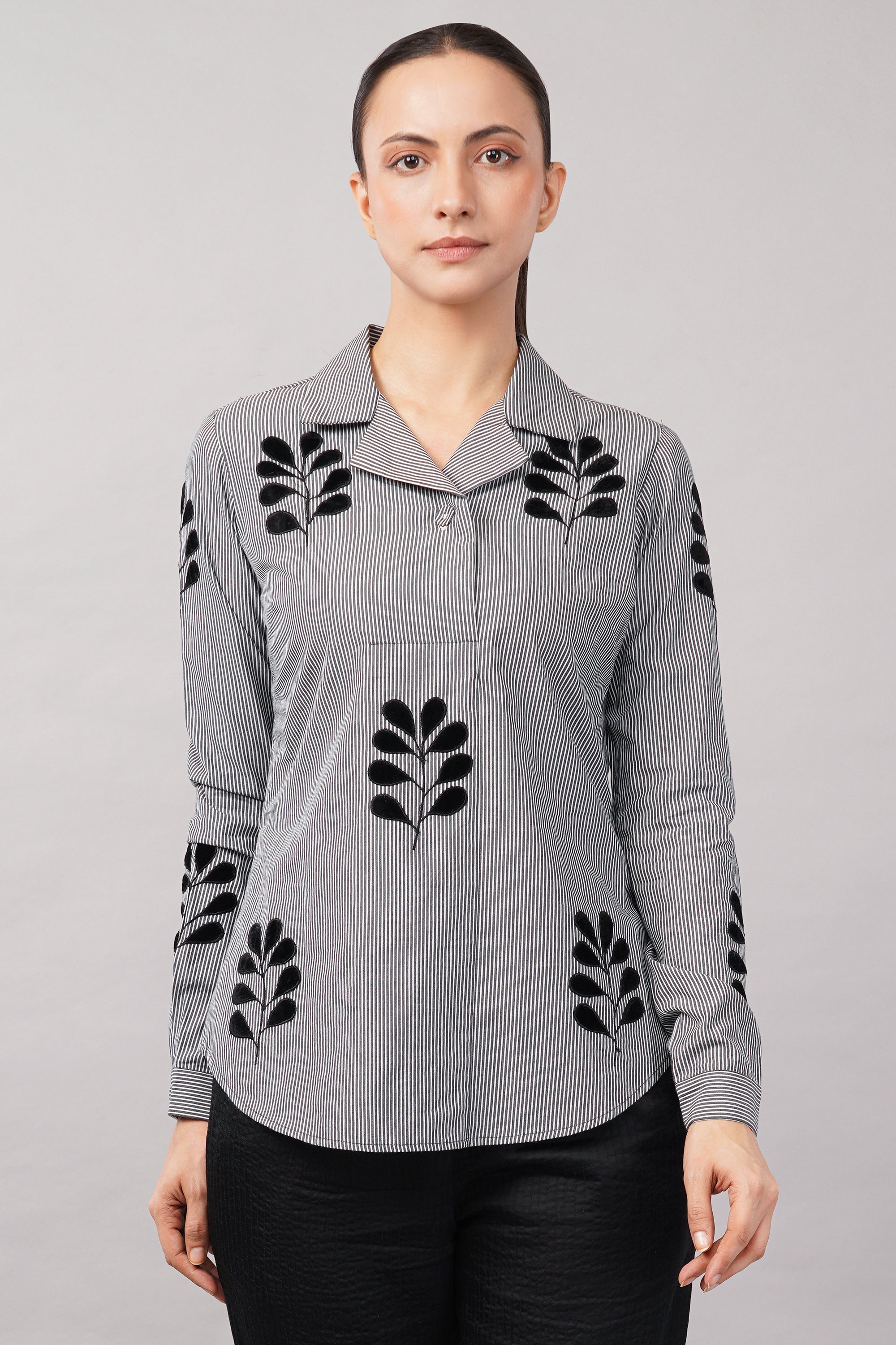 Velvet Buta Shirt