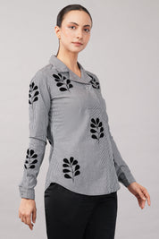 Velvet Buta Shirt