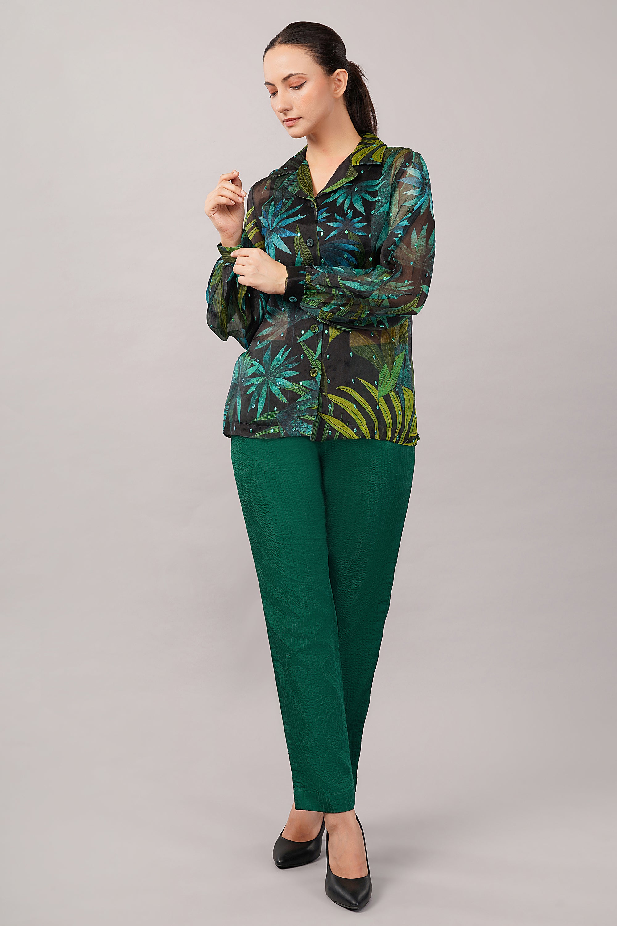 Jungle Organza Shirt