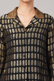 Lozenge Brocade Shirt